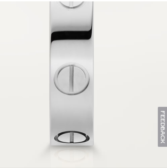 EUC Authentic Cartier LOVE wedding band - Picture 3 of 10